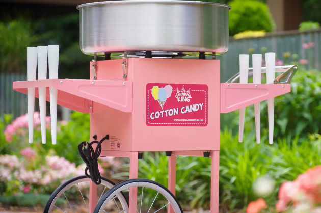 Rent a cotton candy machine with a server around Buford, GA and surrounding areas